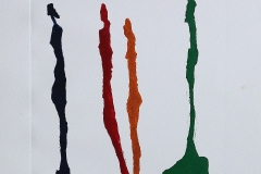 Giacometti vrouwfiguren monoprint